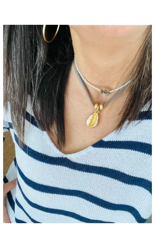 Gargantilla Piel Concha