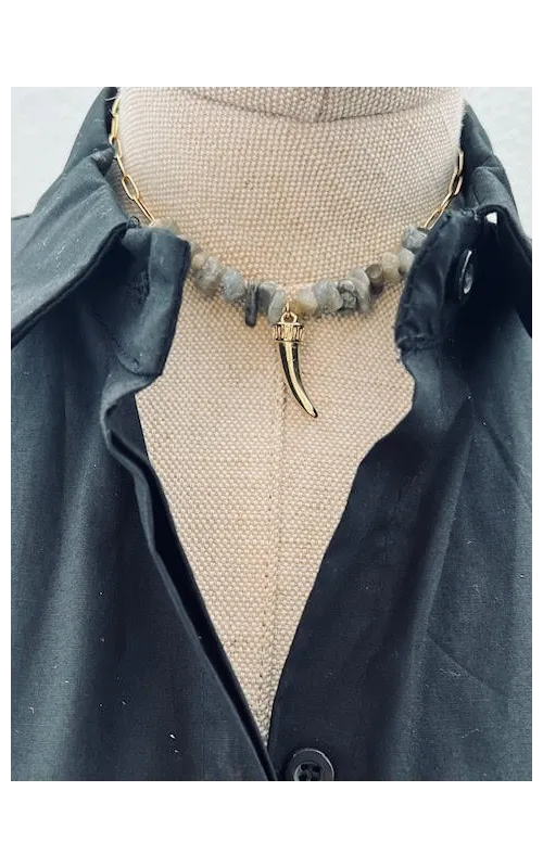 Gargantilla  Valeria Gris