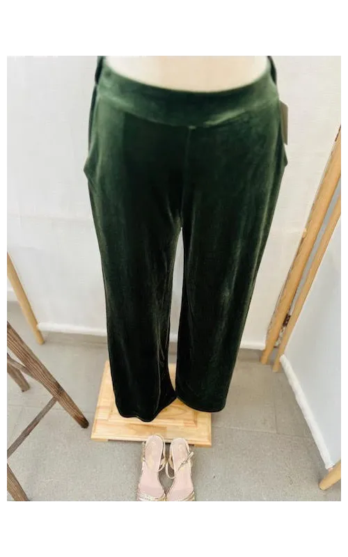 Pantalones Terciopelo Verdes