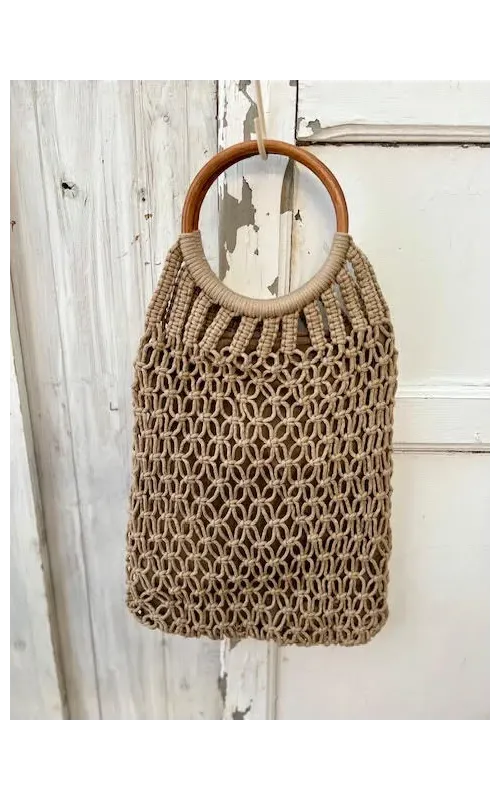 Bolso Macramé