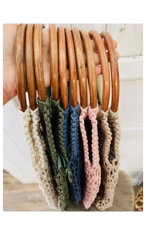 Bolso Macramé