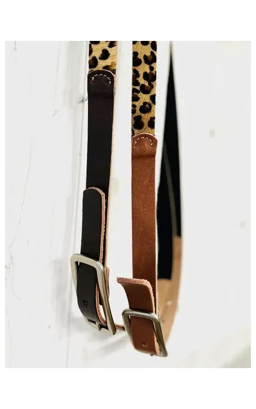 Cinturón Piel Print
