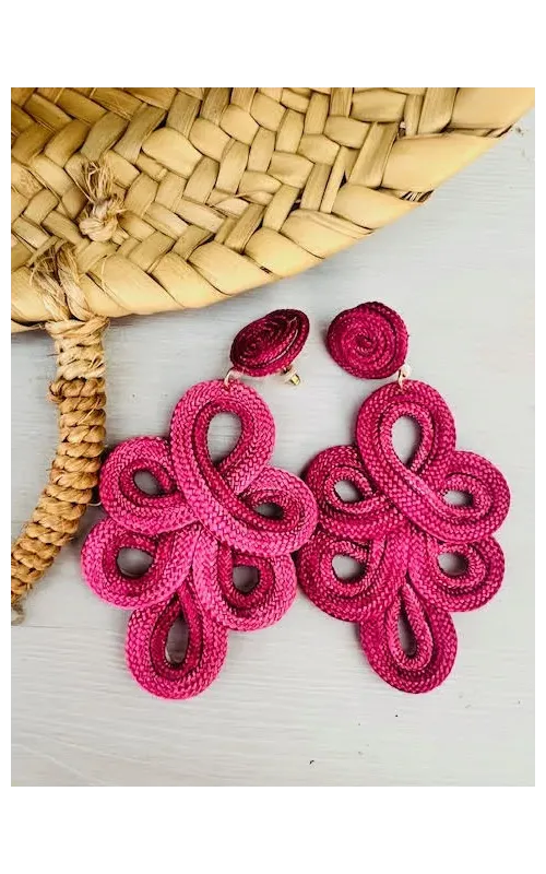 Pendientes Pasamanería