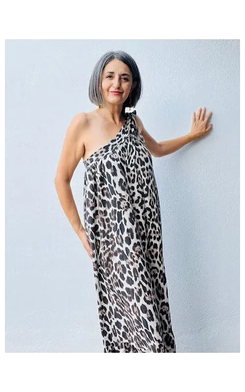 Vestido Print Asimétrico