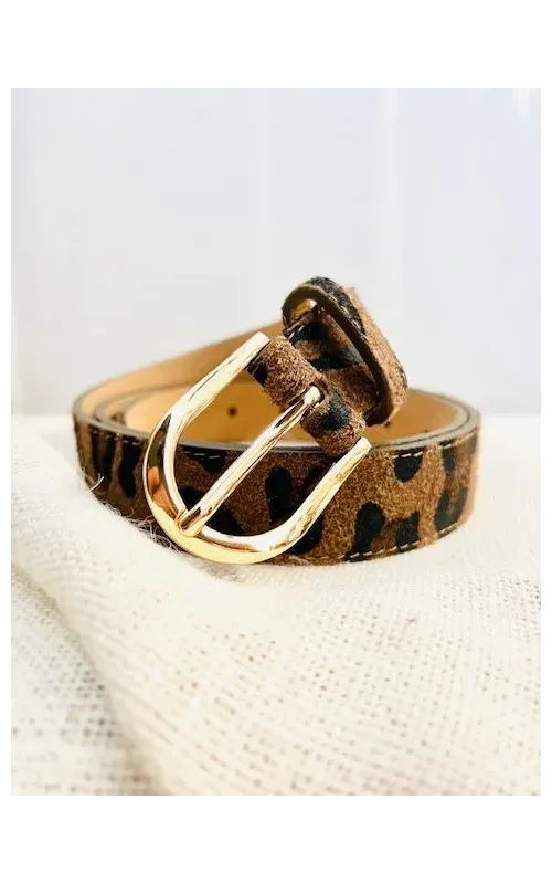 Cinturón Serraje Print