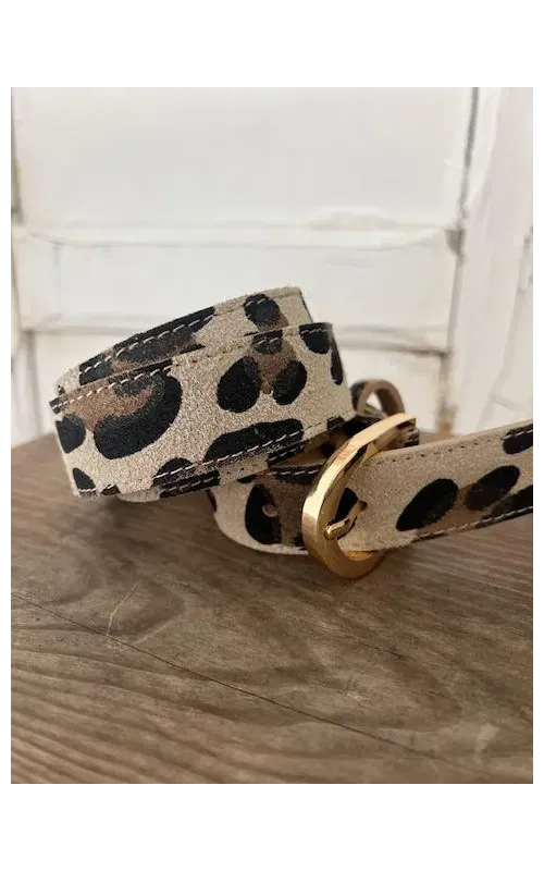 Cinturón Serraje Print