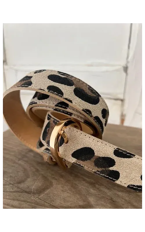 Cinturón Serraje Print