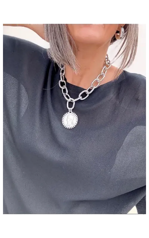 Gargantilla XL  con Medalla