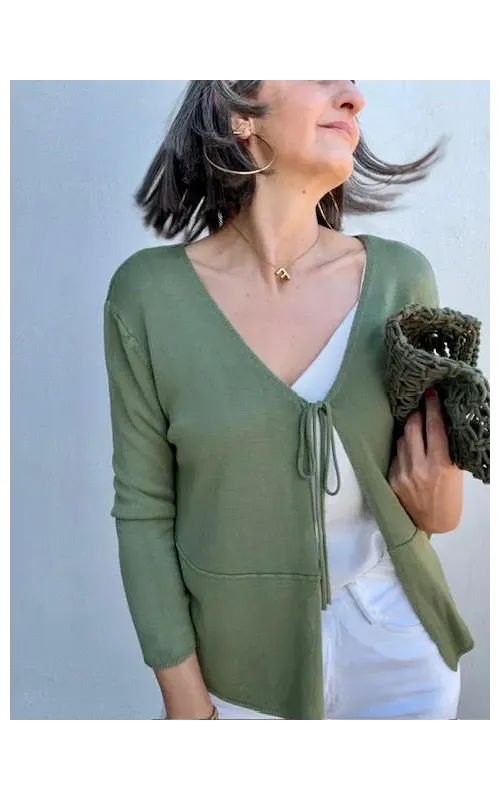 Chaqueta Anastasia Verde Militar