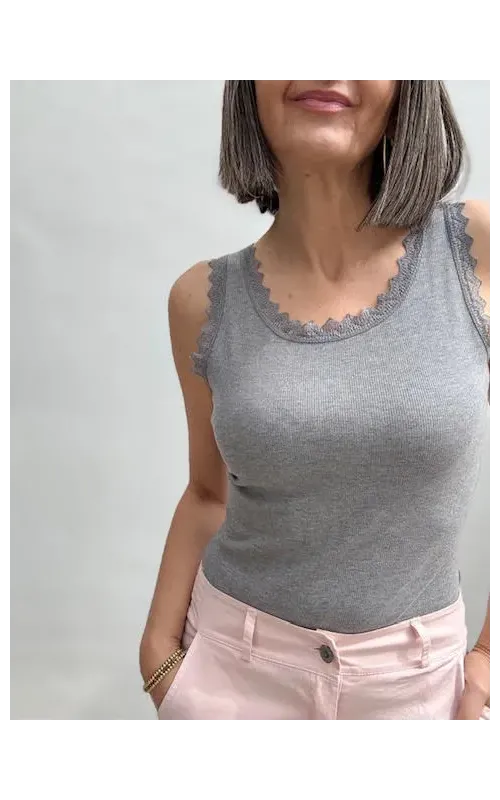 Top Deep Gris