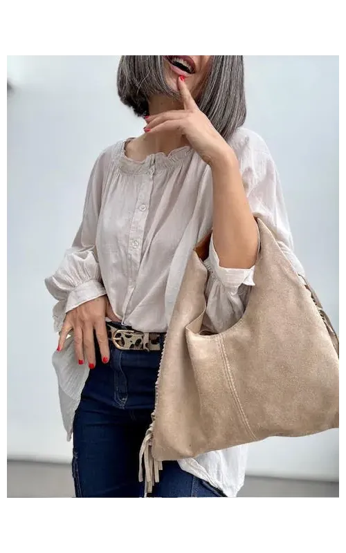 Bolso Chantillí Beige
