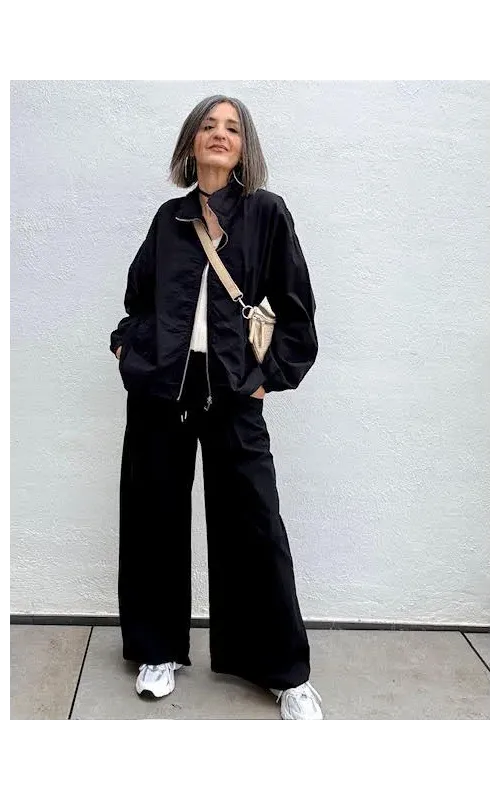 Pantalones Thelma Negros
