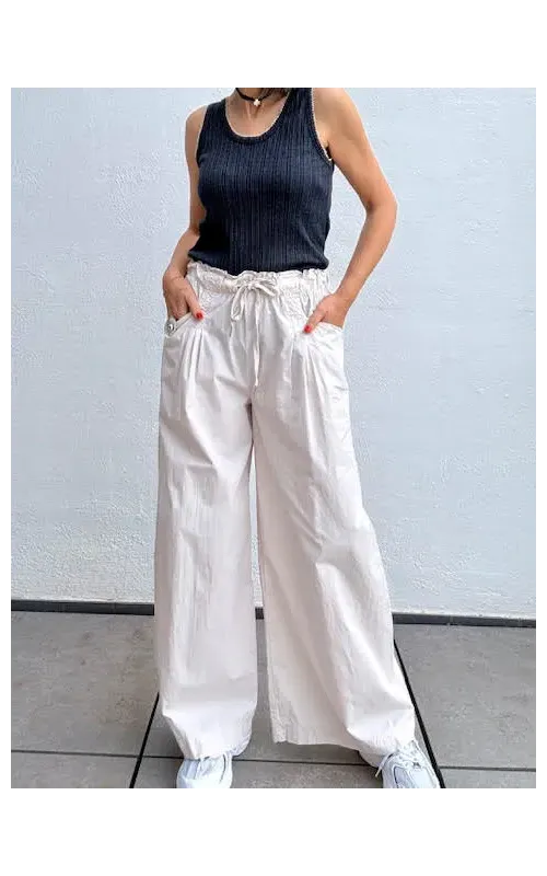 Pantalones Thelma Beige