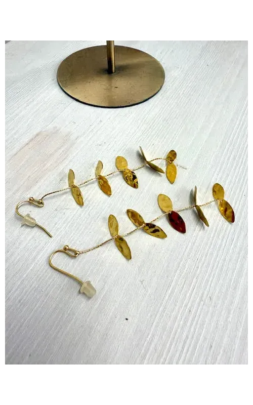 Pendientes  Acero Rayado 25