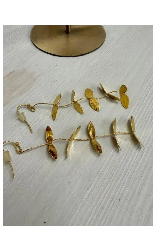 Pendientes  Acero Rayado 25