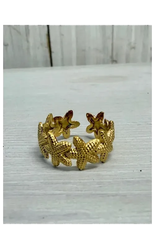 Anillo Estrellitas Mar