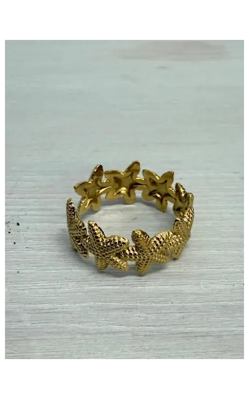 Anillo Estrellitas Mar