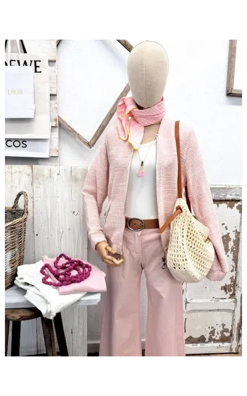 Pañuelo Vichy Rosa