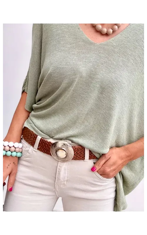 Cinturón Trenzado 08