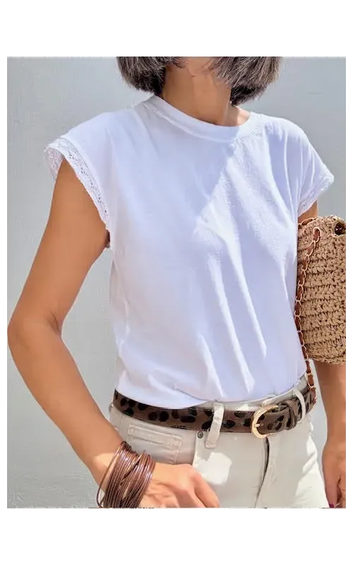 Camiseta Rechel Blanco