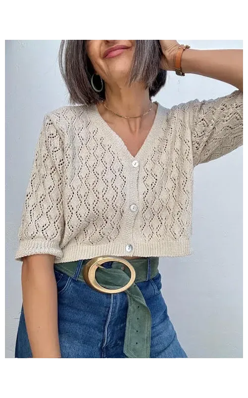 Chaqueta Cortita Punto