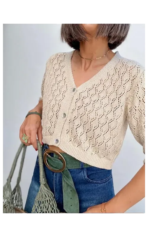 Chaqueta Cortita Punto