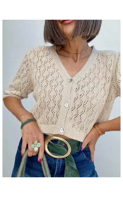 Chaqueta Cortita Punto