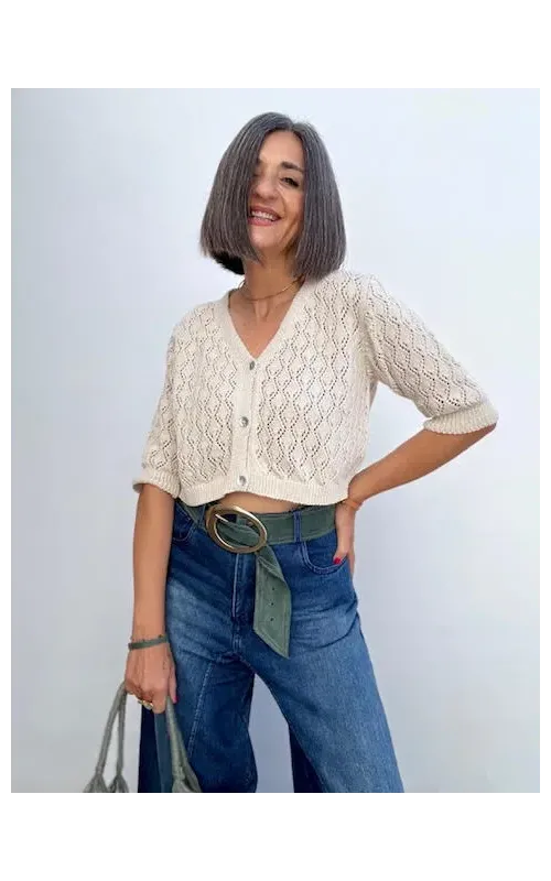 Chaqueta Cortita Punto