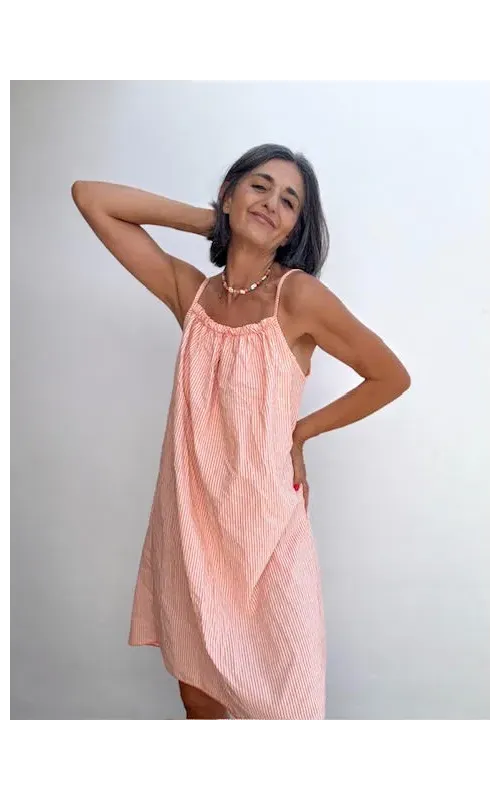 Vestido Clementina Naranja