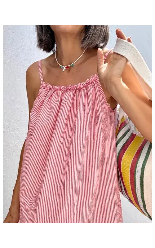 Vestido Clementina Rojo