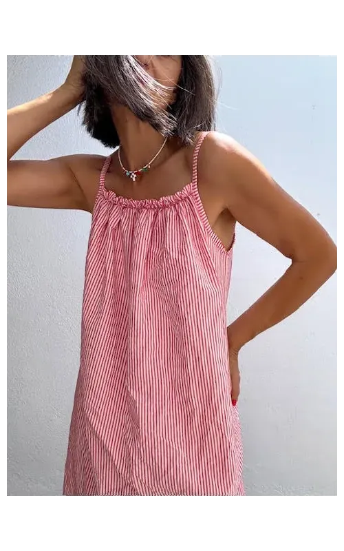 Vestido Clementina Rojo