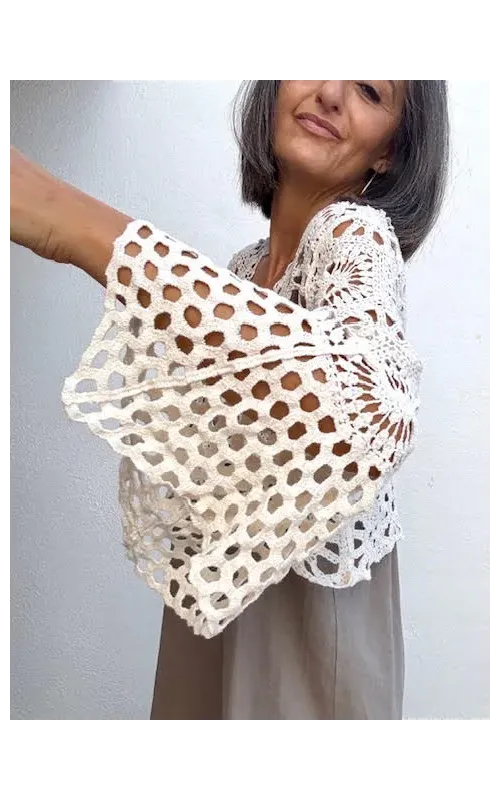 Chaqueta  Crochet Feria
