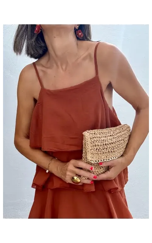 Vestido Volantes Caldera