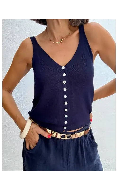 Cinturón Elástico Placas Doré