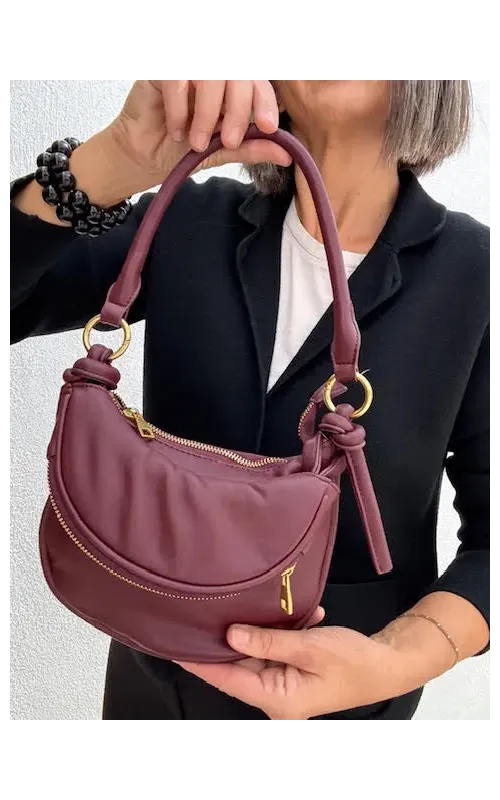 Bolso Mari Carmen Burdeos