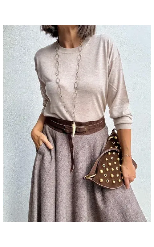 Collar Lorena Plateado