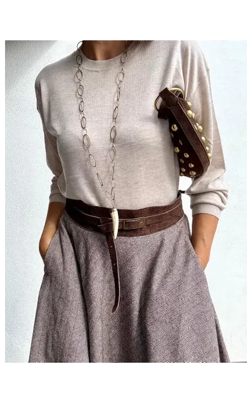 Collar Lorena Plateado