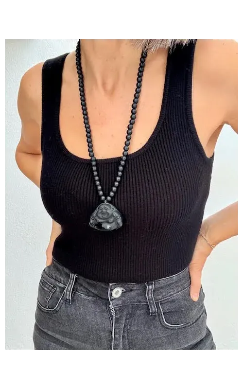 Top Canalé Invierno Negro