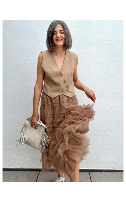 Falda Tul Maquillaje