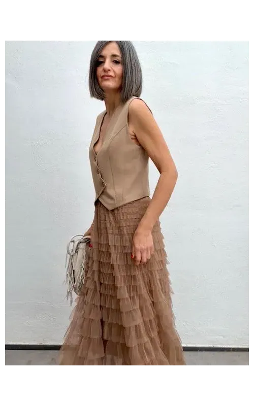 Falda Tul Maquillaje