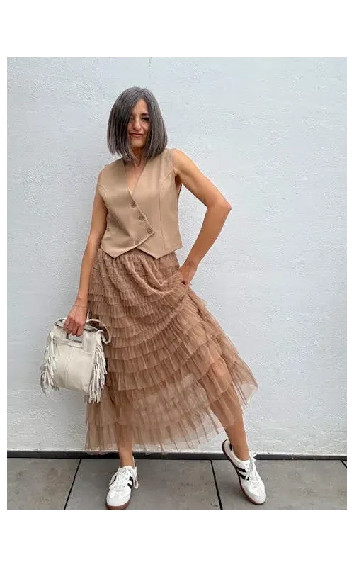 Falda Tul Maquillaje