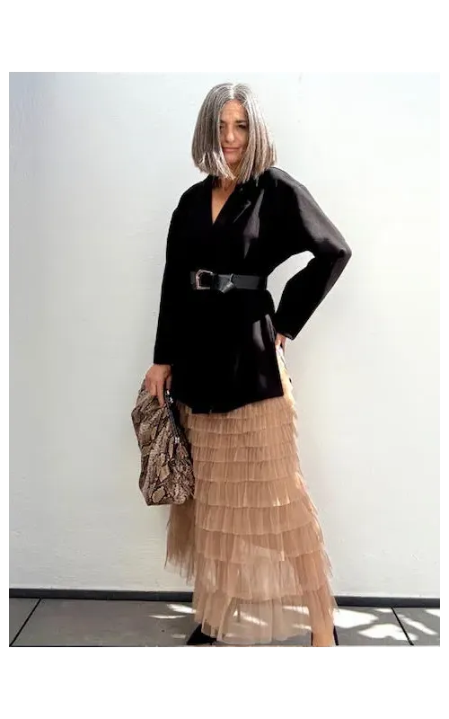 Falda Tul Maquillaje