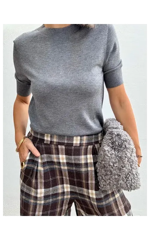 Pantalones Cuadros Lazo