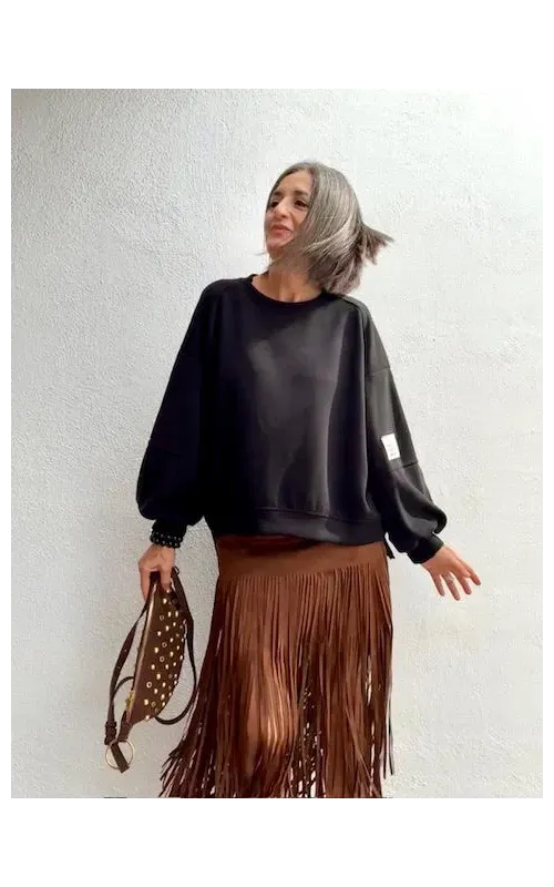 Falda Antelina Flecos