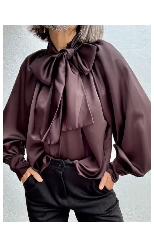 Blusa Satinada Lazada