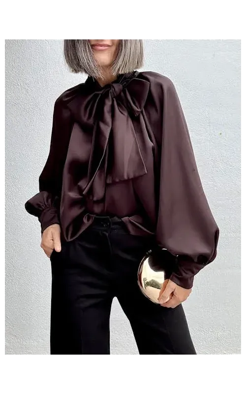 Blusa Satinada Lazada