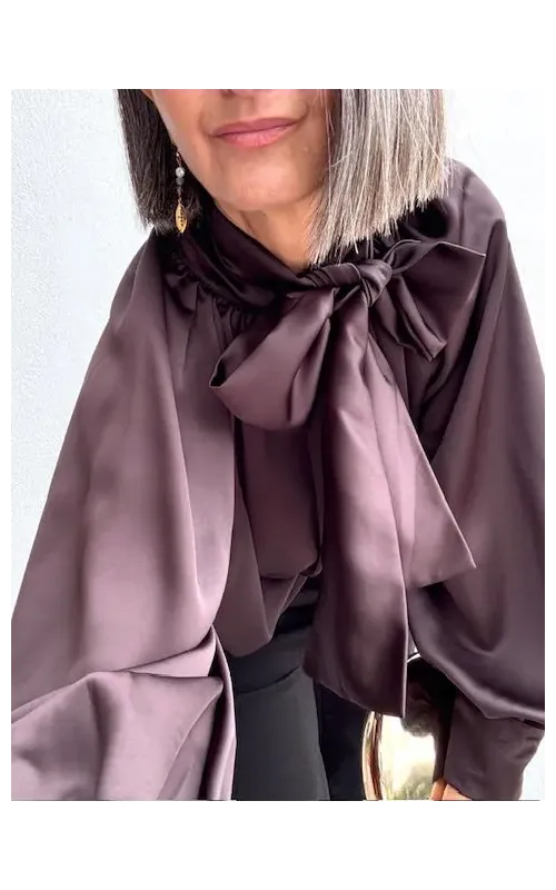 Blusa Satinada Lazada