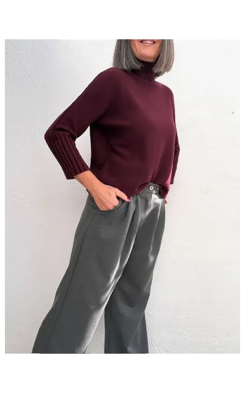 Pantalones Office Gris