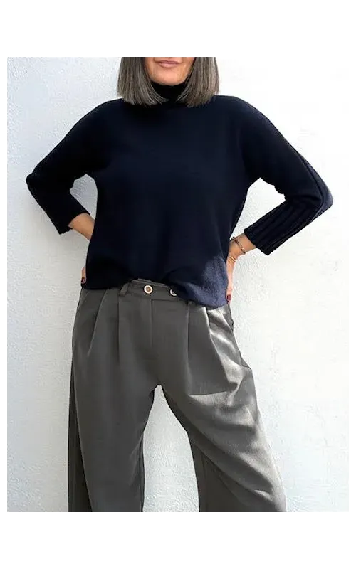 Pantalones Office Gris