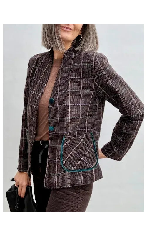 Americana Ribete Verde